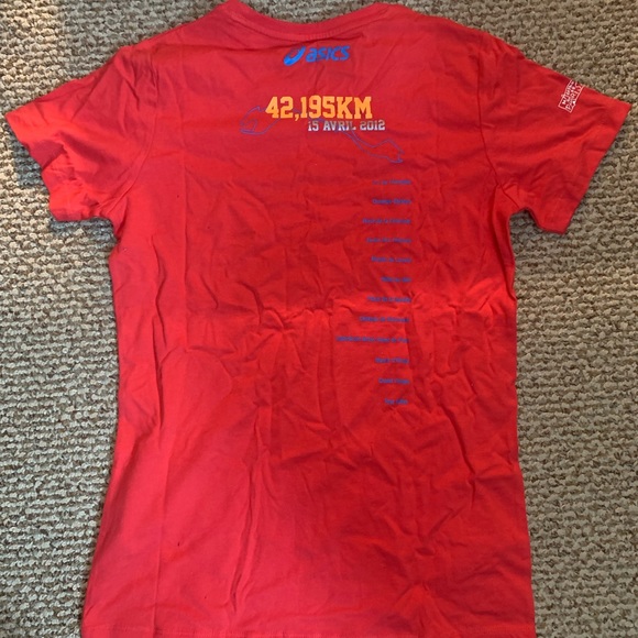 ASICS Paris Marathon Running Shirt - Picture 4 of 6